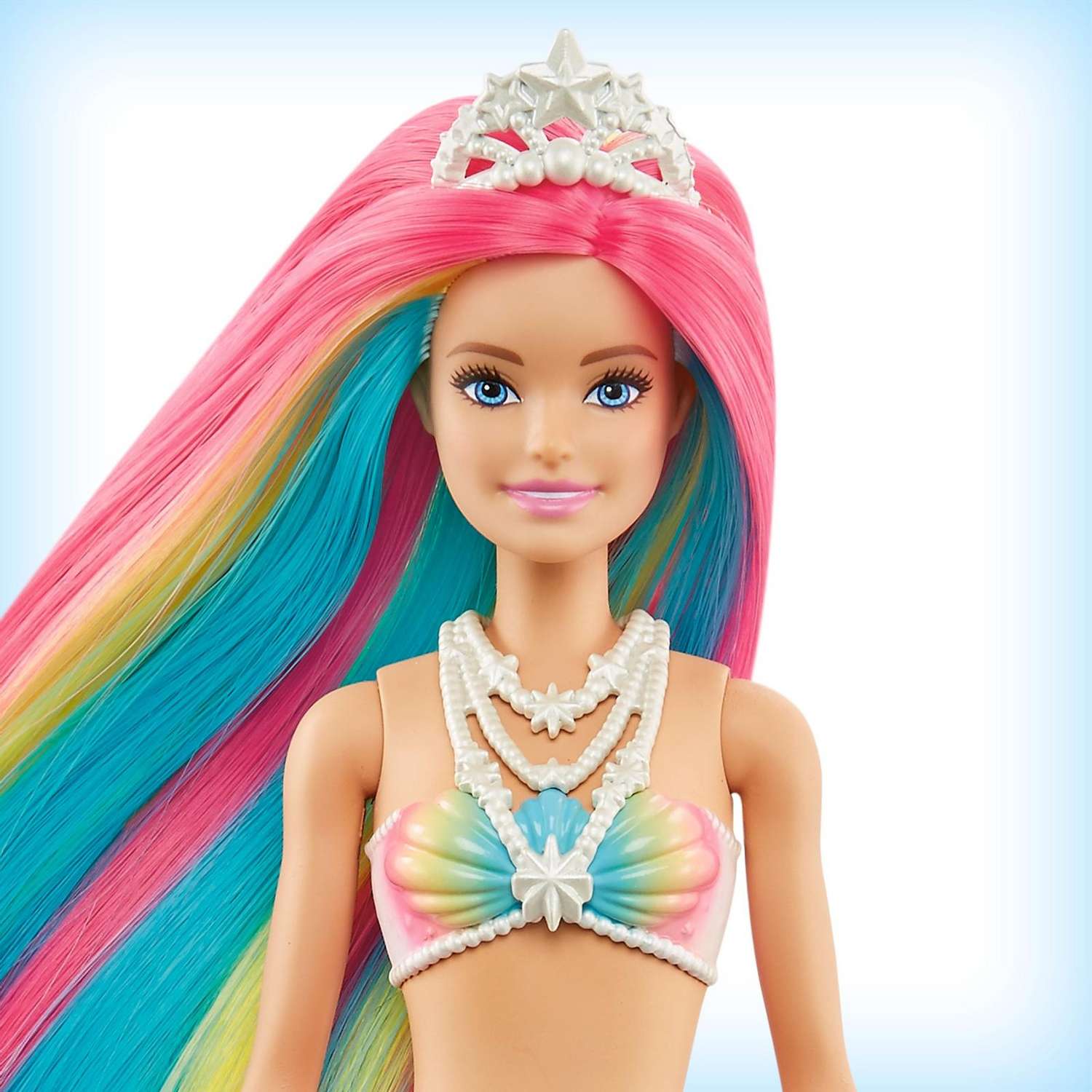 Кукла Barbie Русалочка с разноцветными волосами GTF89 GTF89 - фото 7