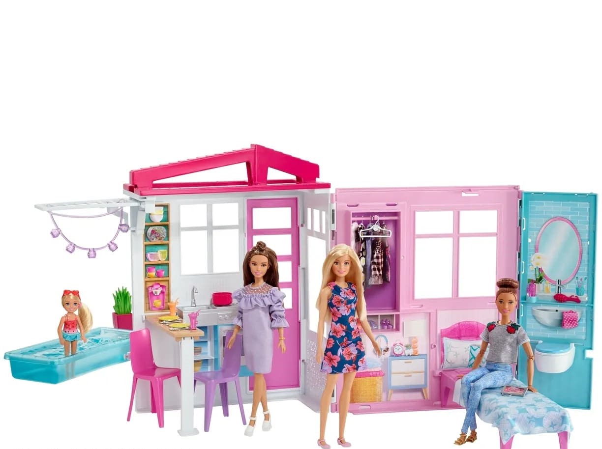 Набор игровой Mattel Barbie Кукольный дом FXG54 - фото 3