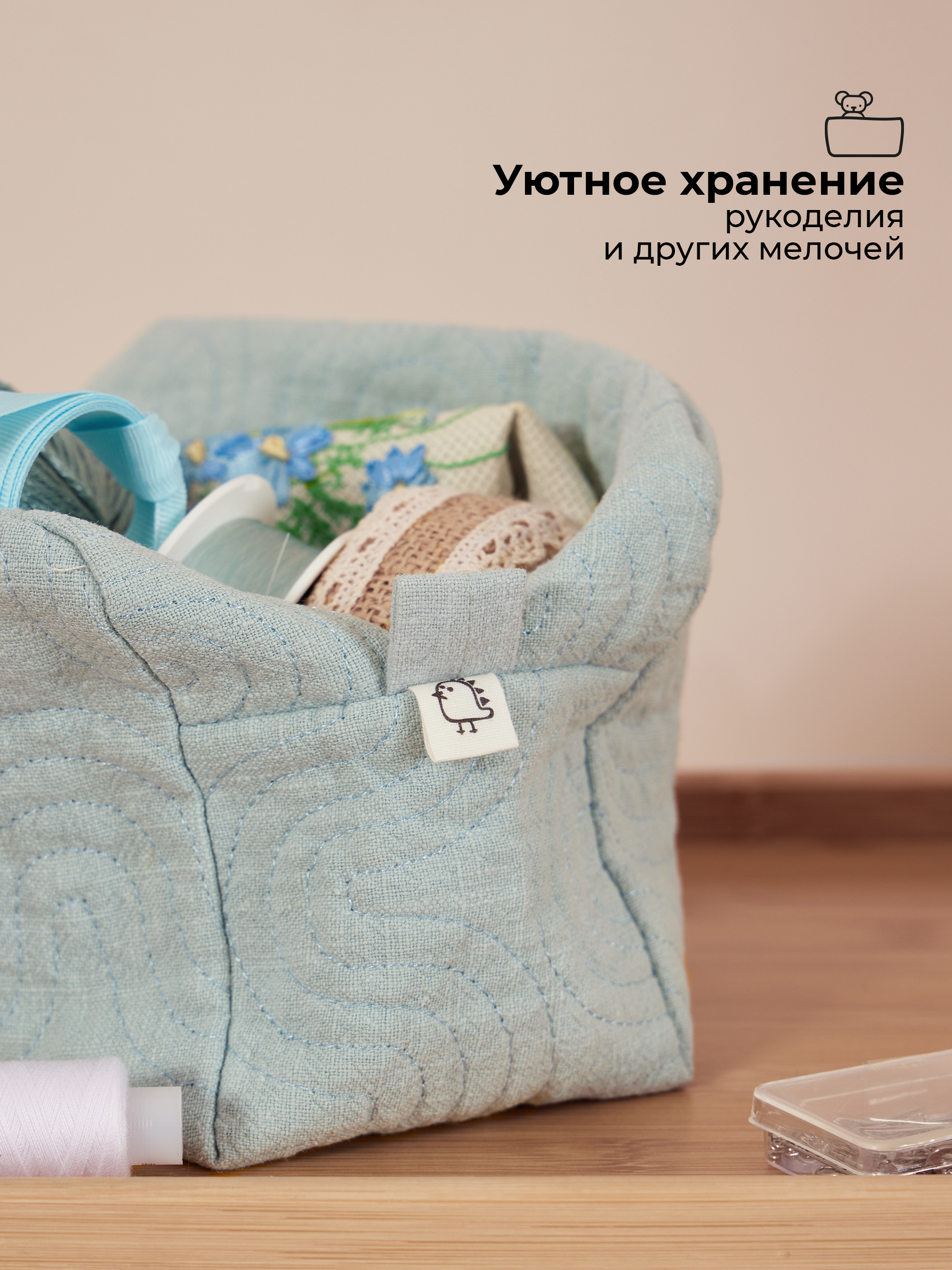 Косметичка BUBA KIDS Заповедный лес/натуральный - фото 6