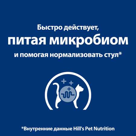 Корм для кошек Hills 3кг Prescription Diet Gastrointestinal Biome при расстройствах пищеварения с курицей