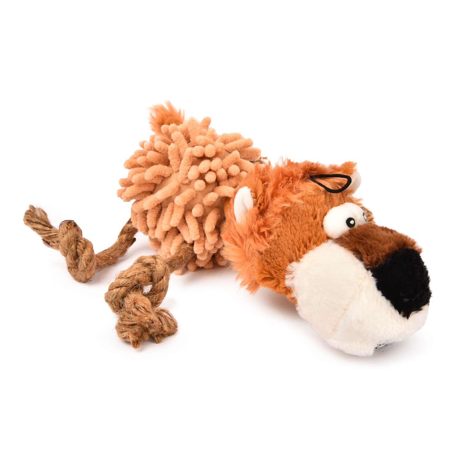 Игрушка для собак GiGwi Тигр с пищалкой 50173 - фото 1