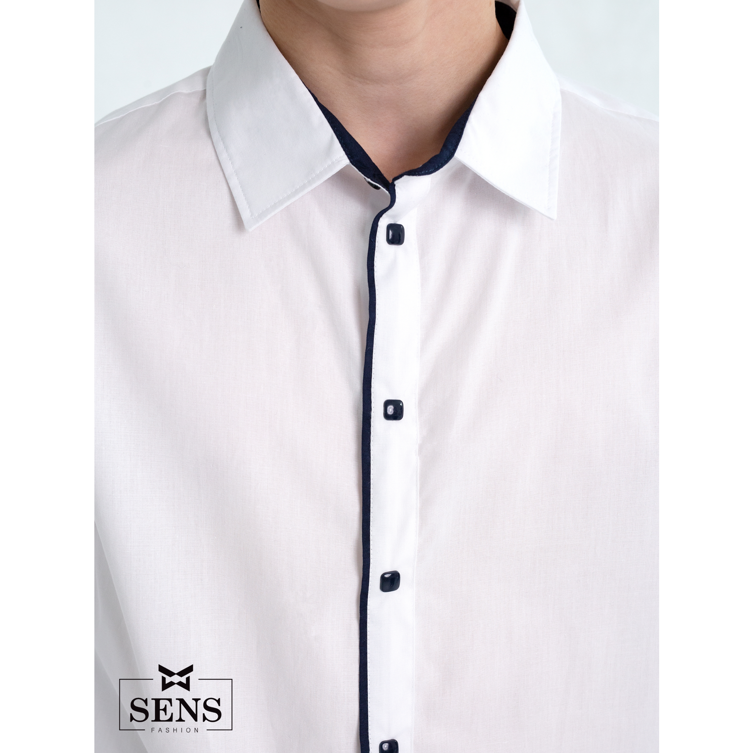 Рубашка Sens Fashion РМК/белый - фото 7