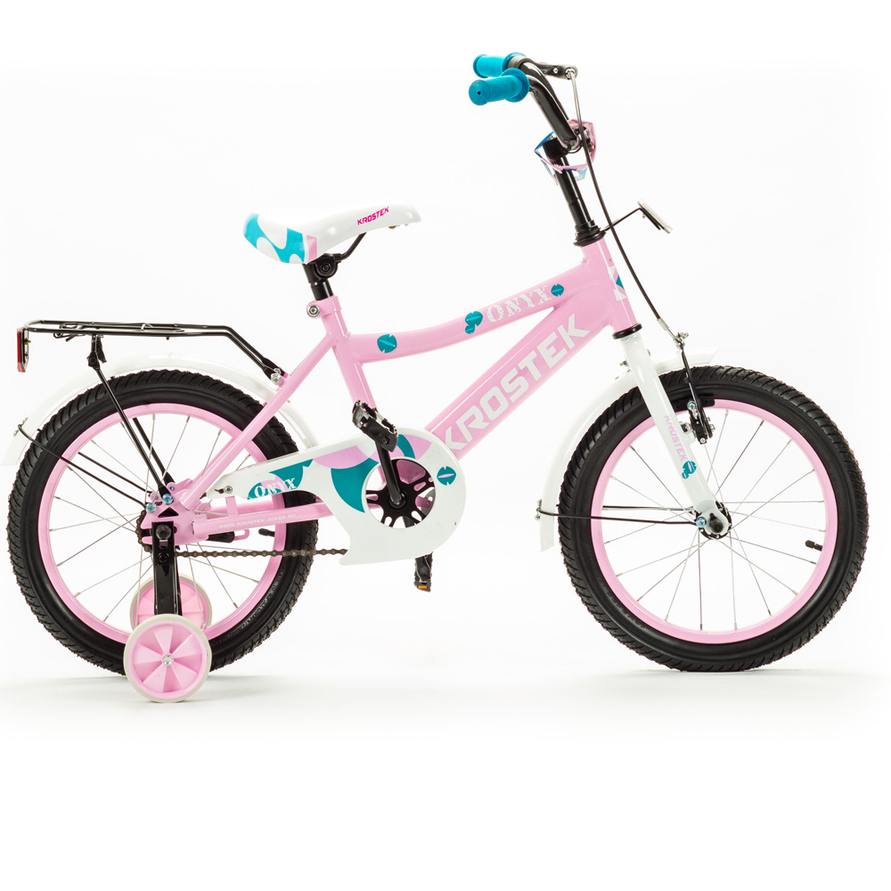 Велосипед Krostek 16 onyx girl 500117 розовый - фото 1
