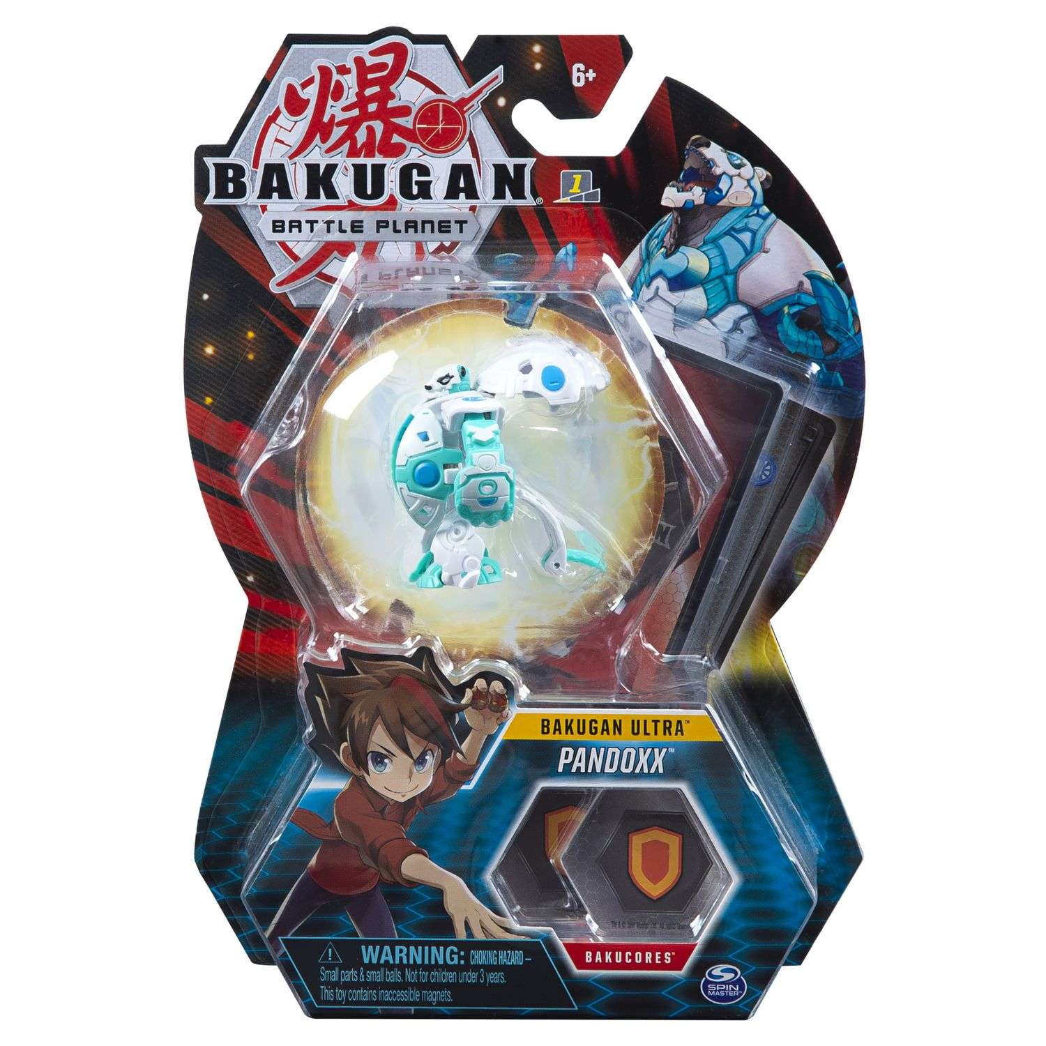 Фигурка-трансформер Bakugan Ультра Panda White 6045146/20118134 - фото 2