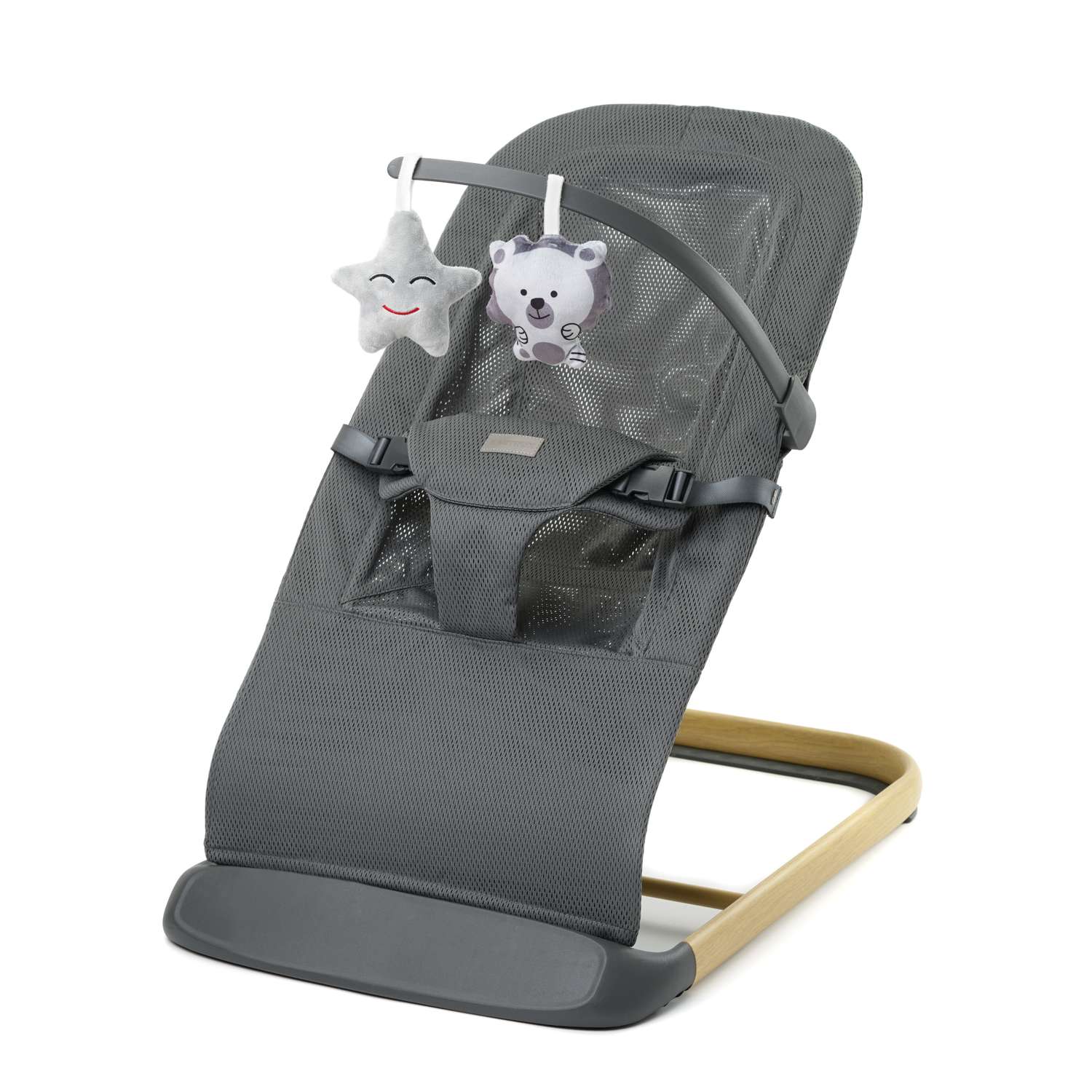 Кресло-шезлонг с игрушкой BabyRox Comfort Mesh - фото 1