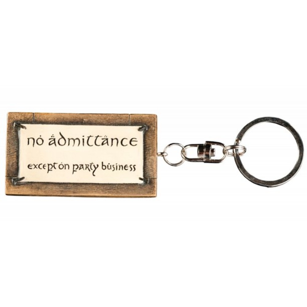 Брелок The Lord of the Rings Keyring No аdmittance - фото 1