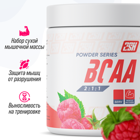 Bcaa 2SN Аминокислотный комплекс 250 г Малина