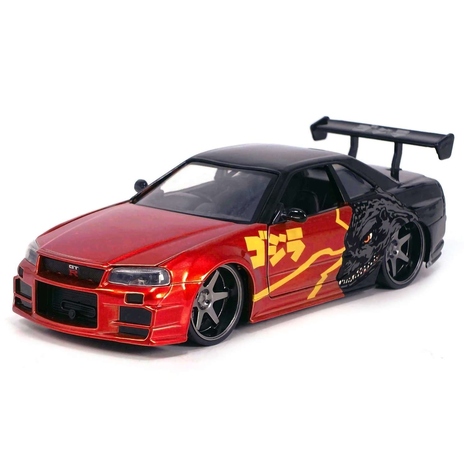 Автомобиль Jada Nissan GTR Godzilla 1:24 ТоуR266 - фото 1