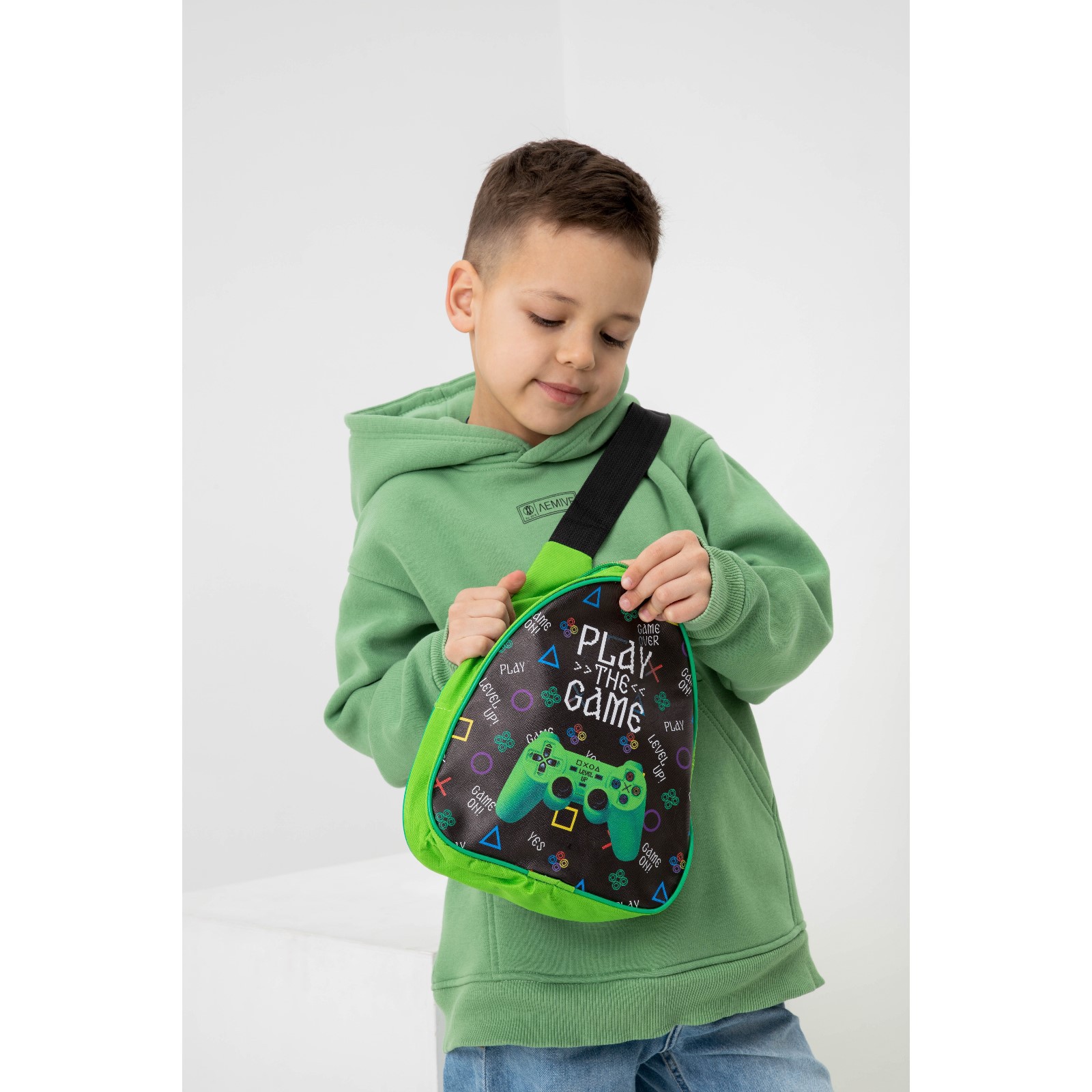 Рюкзак NAZAMOK через плечо детский «Джойстик» 23.5 х 20.5 см - фото 7