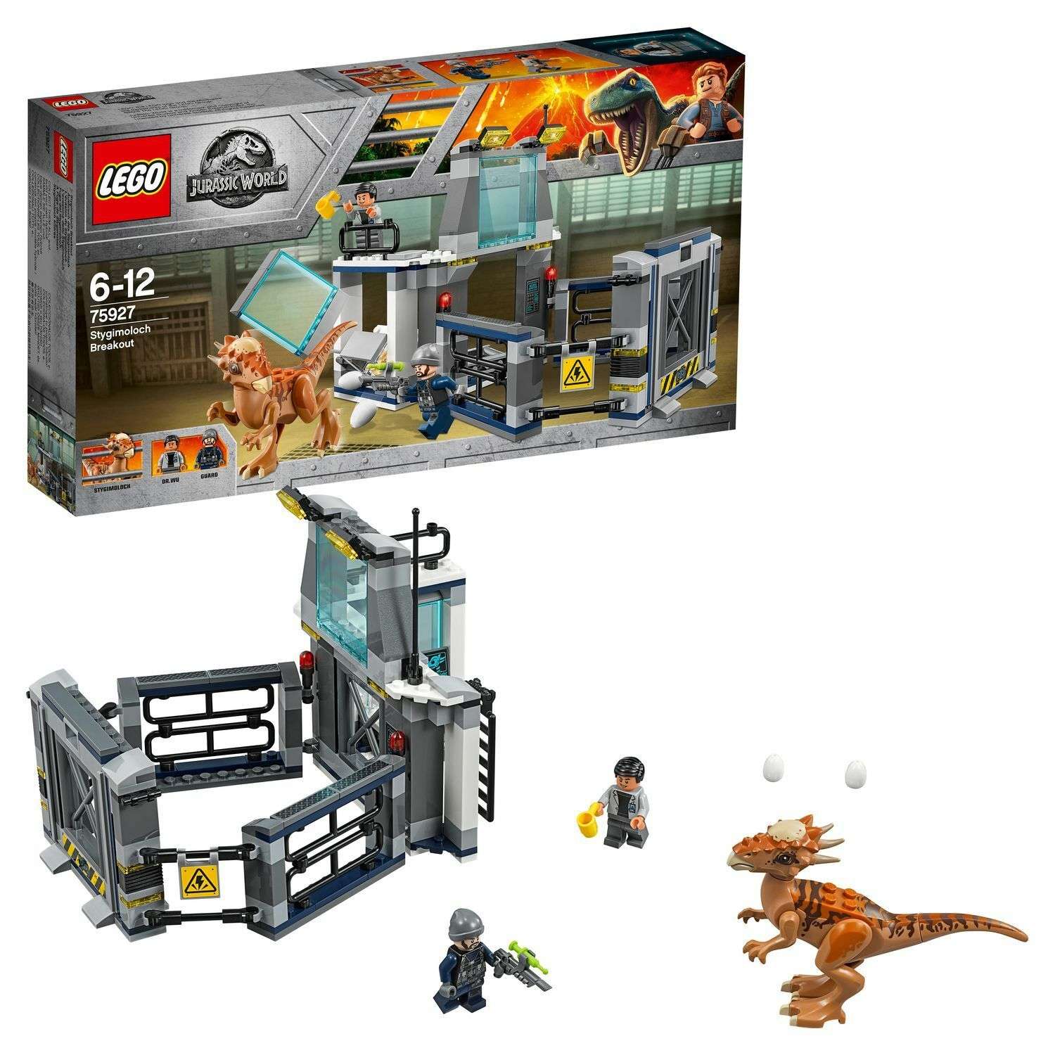 Конструктор LEGO Jurassic World Побег стигимолоха из лаборатории 75927 - фото 1