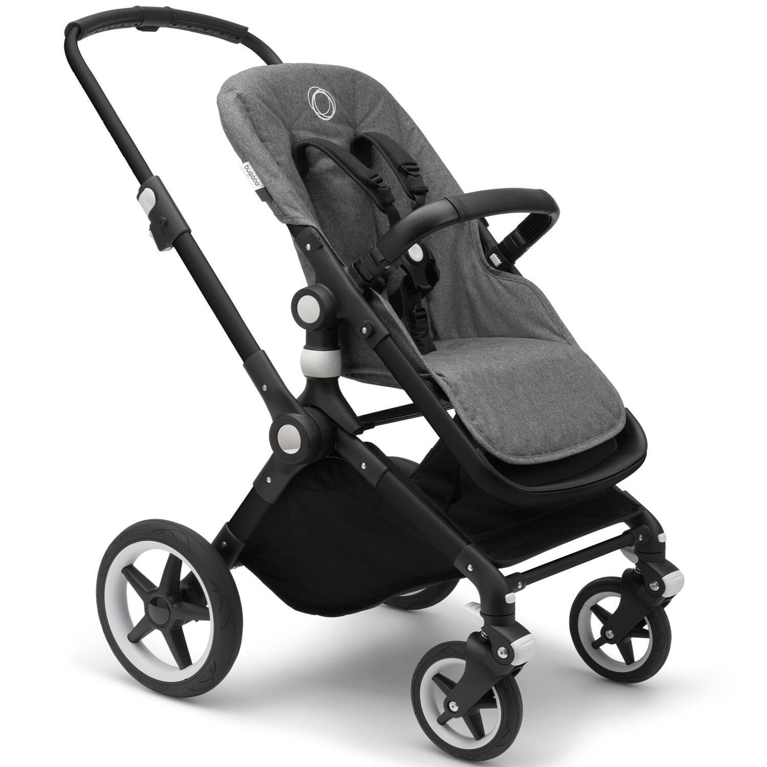 Коляска 2в1 Bugaboo Lynx Complete Black-Grey melange-Grey melange 230343GM01 - фото 4