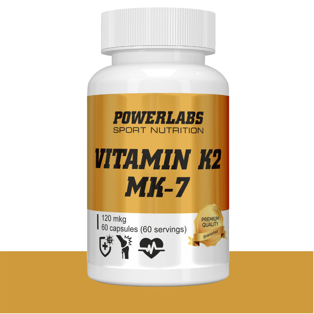 Витамин К2 Powerlabs мк-7 120 мкг - фото 1