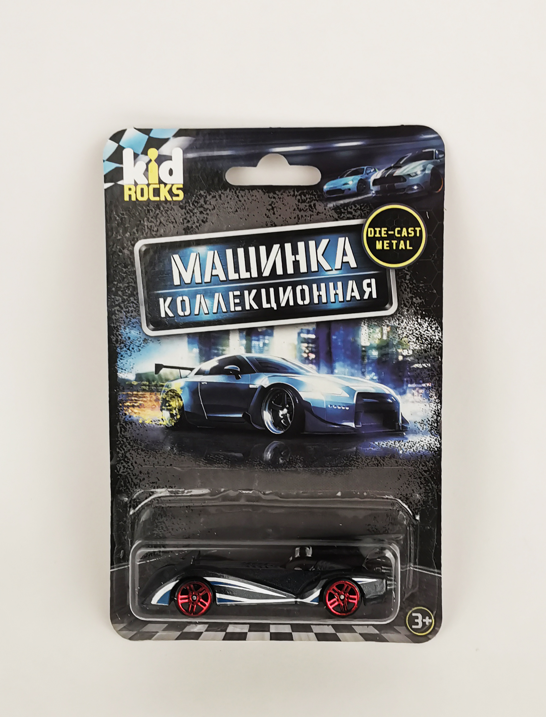 Машинка металлическая Kid Rocks масштаб 1:60 в ассортименте YK-2309 - фото 49