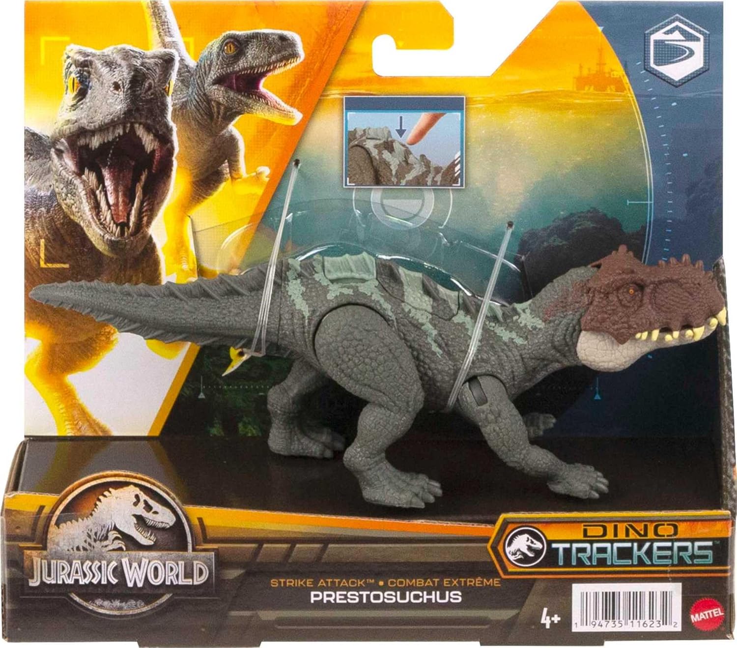 Фигурка Jurassic World Strike Attack - фото 6