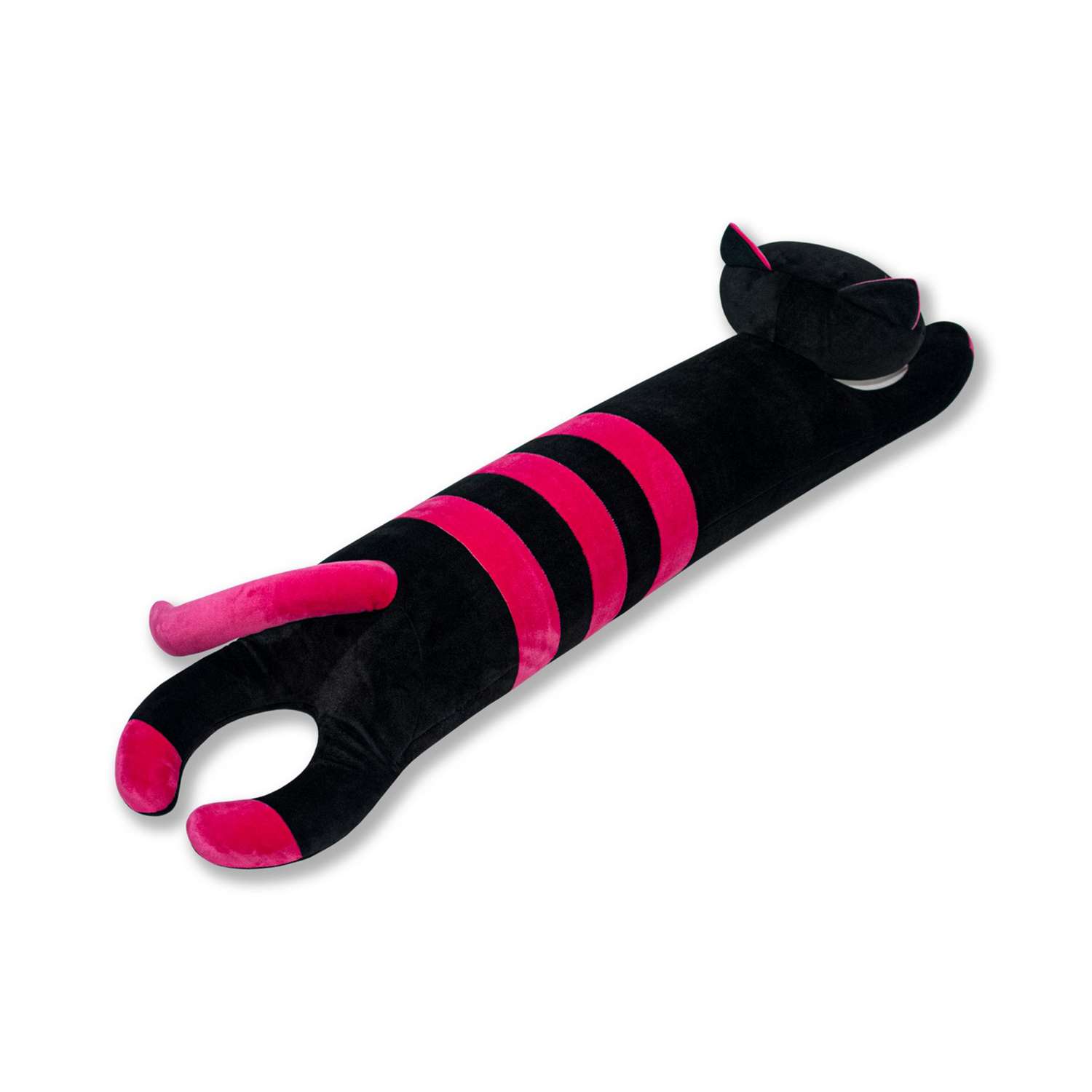 Игрушка антистресс Штучки к которым тянутся ручки Черный кот Розовый 20аси52ив-2 - фото 2