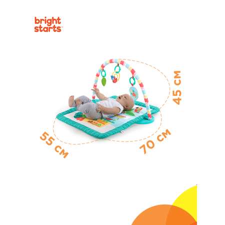 Развивающий коврик Bright Starts Джунгли с дугой