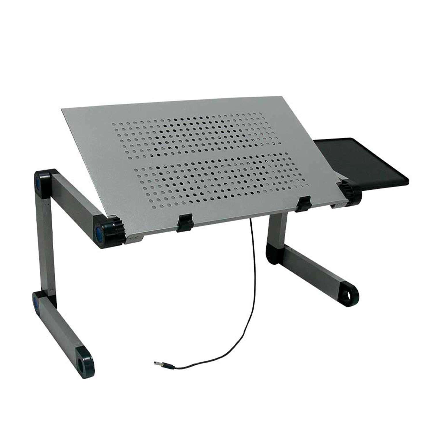 Стол для ноутбука SOKOLTEC раскладной серый - фото 1