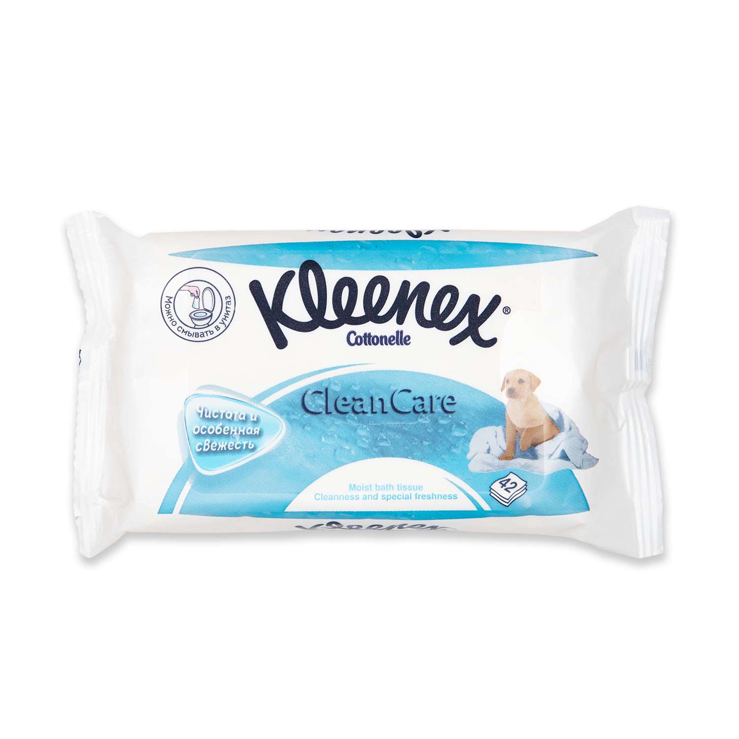Туалетная бумага Kleenex влажная 42 шт - фото 2
