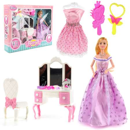 Кукла Veld Co с мебелью и одеждой