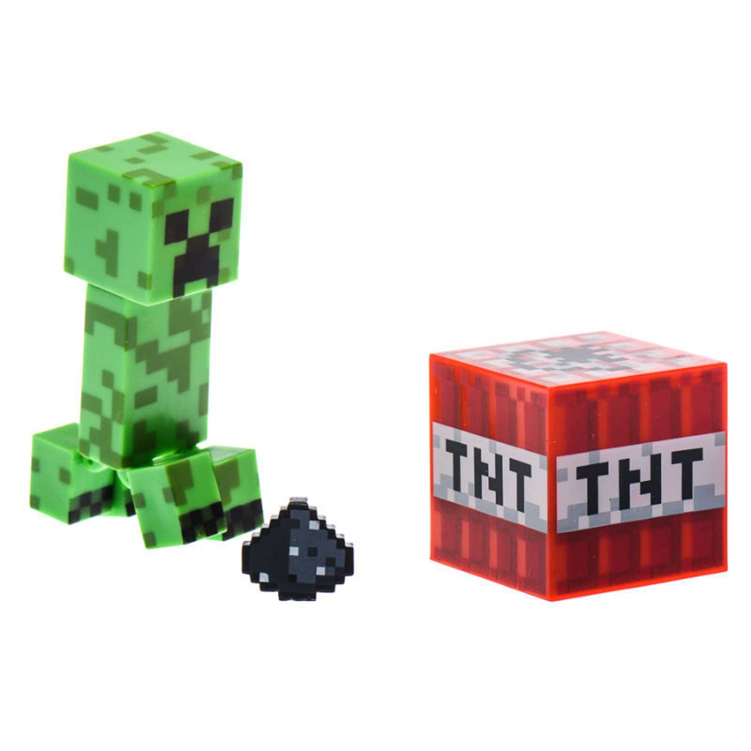 Набор фигурок Minecraft Крипер 3 предм. 14х17см - фото 1