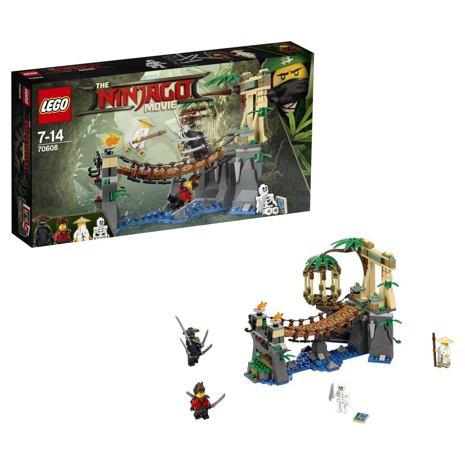 Конструктор LEGO Ninjago Битва Гармадона и Мастера Ву (70608) - фото 1