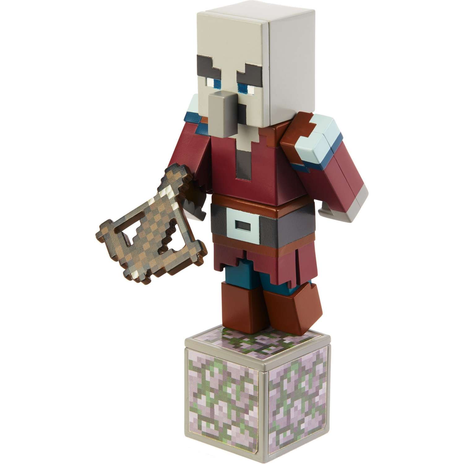 Фигурка Minecraft Разбойник с аксессуарами GCC25 - фото 5