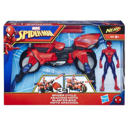 Фигурка Человек-Паук (Spider-man) Человек Паук и транспорт E0593EU4