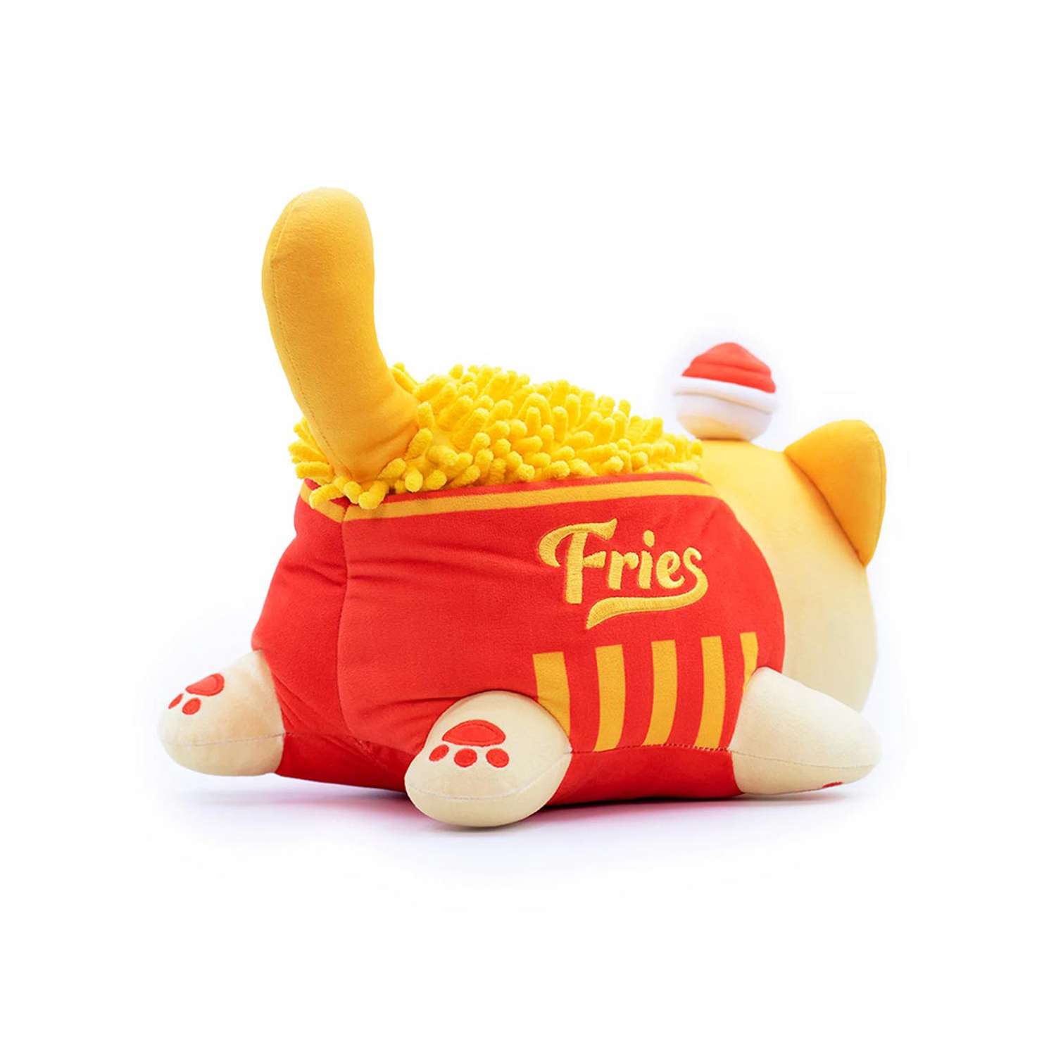 Мягкая игрушка-подушка Михи-Михи кот Картошка Фри French Fries Cat 25 см - фото 4