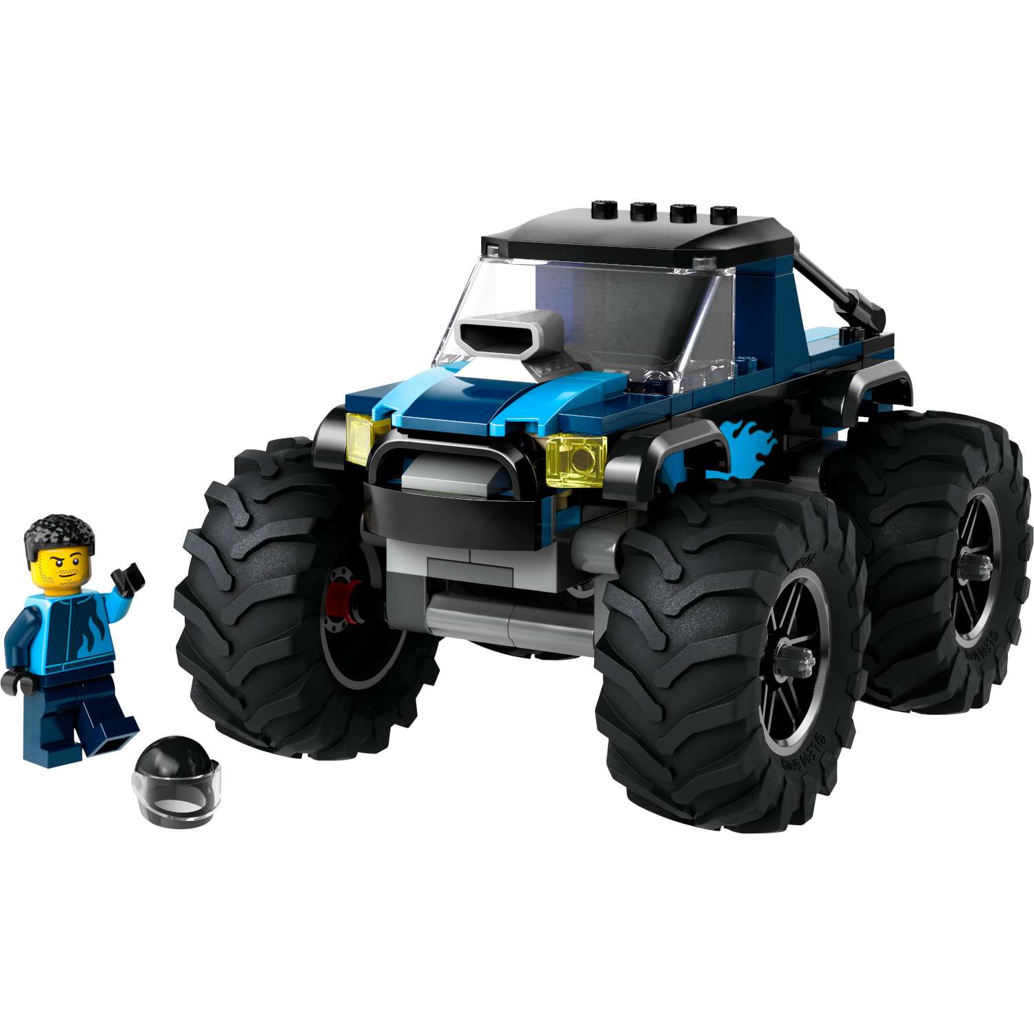 Конструктор LEGO City Синий Монстр-трак 60402 - фото 2