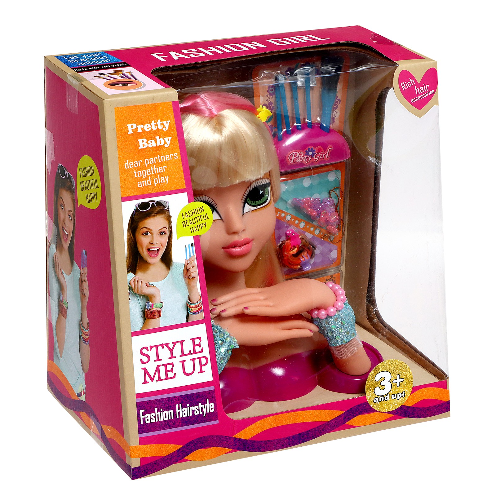 Кукла-манекен Sima-Land для создания причёсок «Кэсси» с аксессуарами - фото 12
