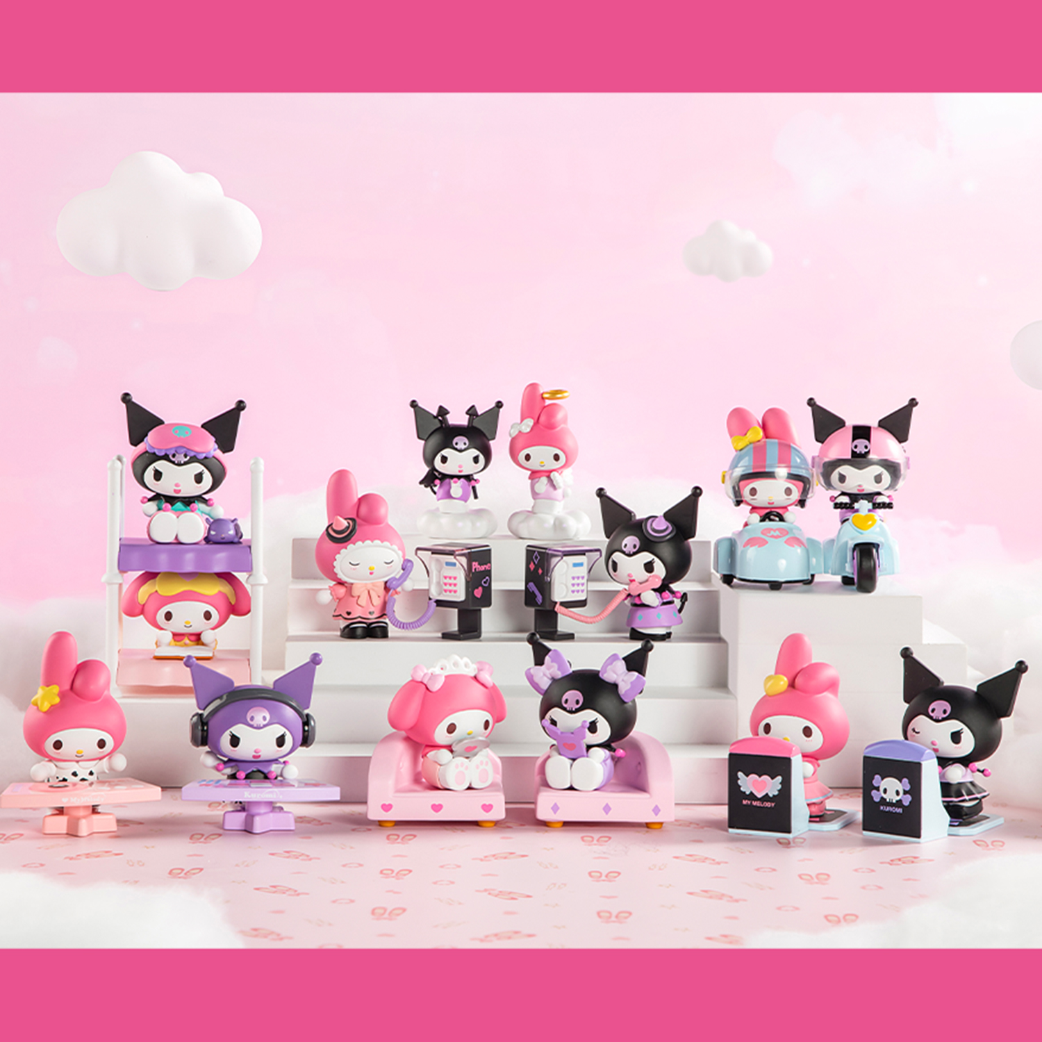 Фигурка POP MART Sanrio Sweet Besties в ассортименте - фото 1