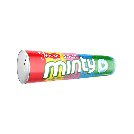 Конфеты Docile Rolly minty fruit Мятные фрукты 29г