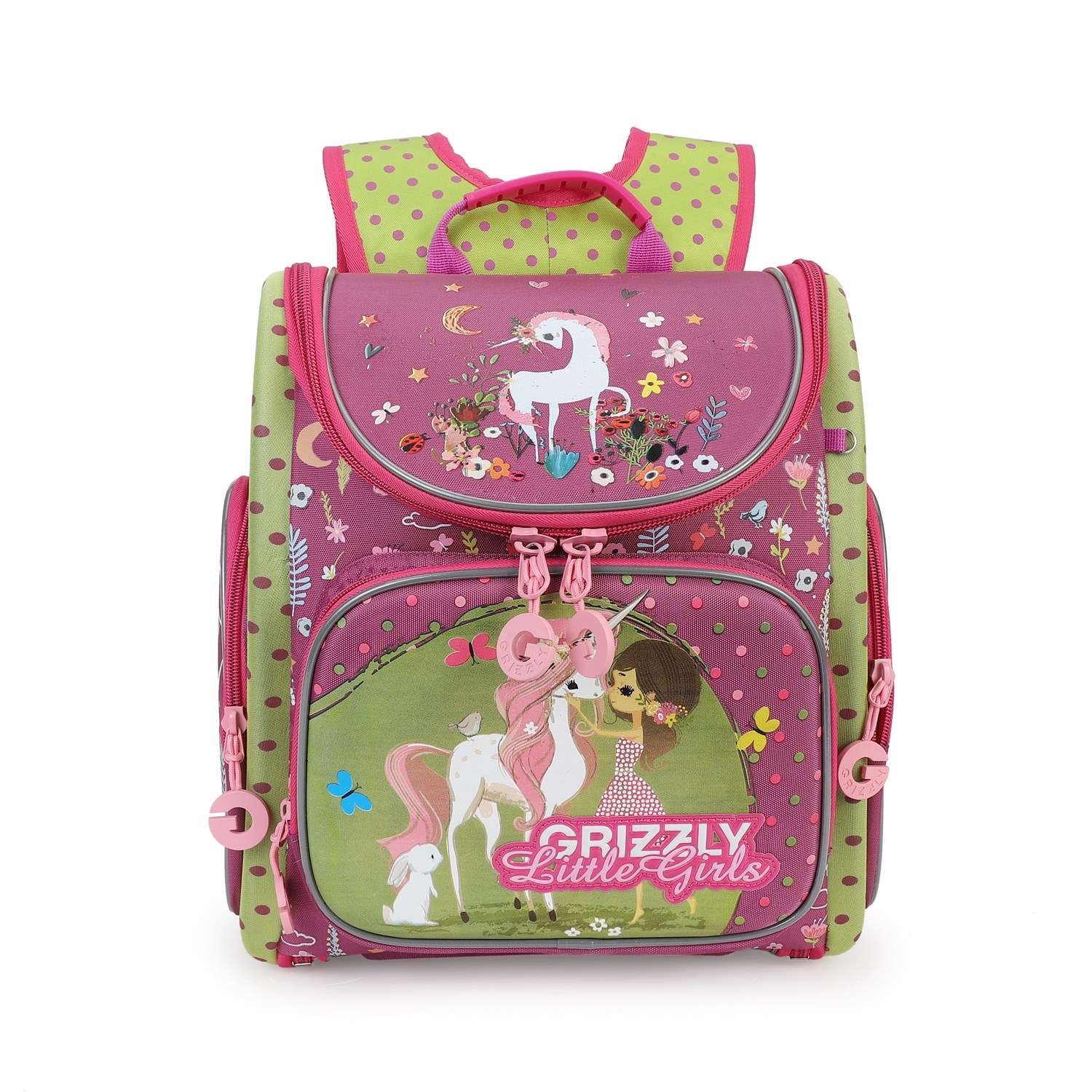 Рюкзак школьный Grizzly RA-971-1/2 - фото 1