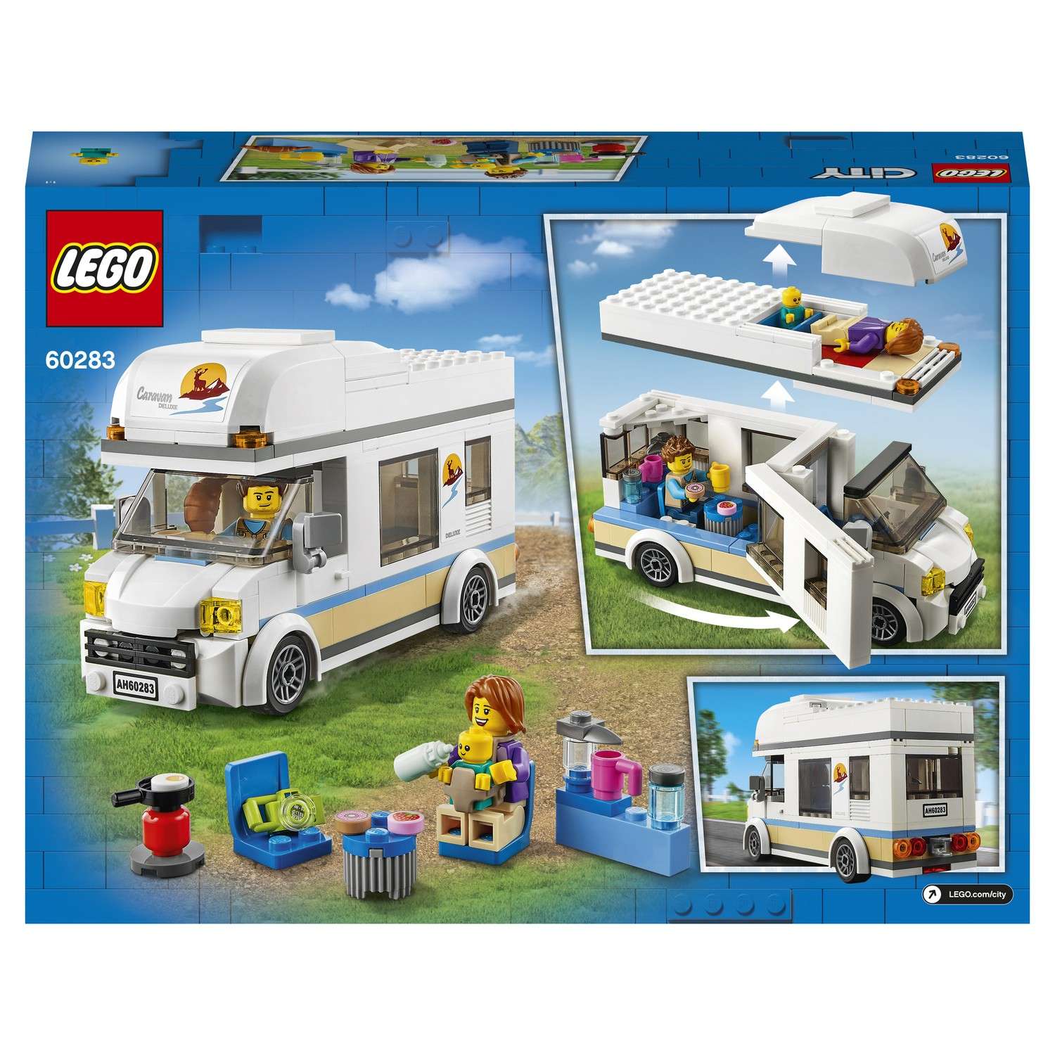 Конструктор LEGO City Great Vehicles Отпуск в доме на колесах 60283 - фото 3
