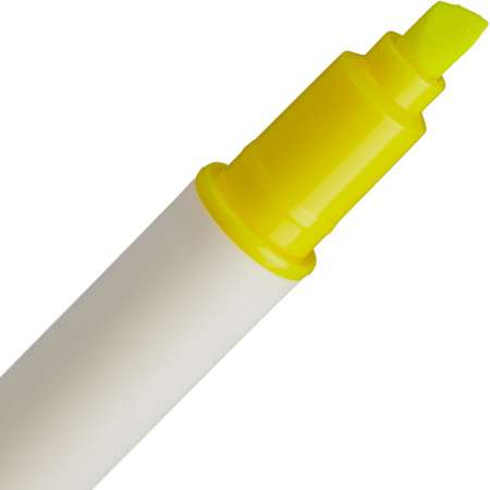 Маркер текстовыделитель Attache Double 1-4 мм желтый/зеленый 10 шт