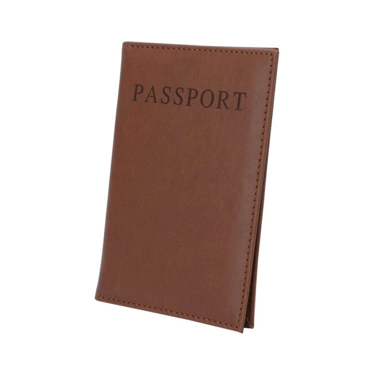 Обложка на паспорт NPOSS коричневая - фото 1