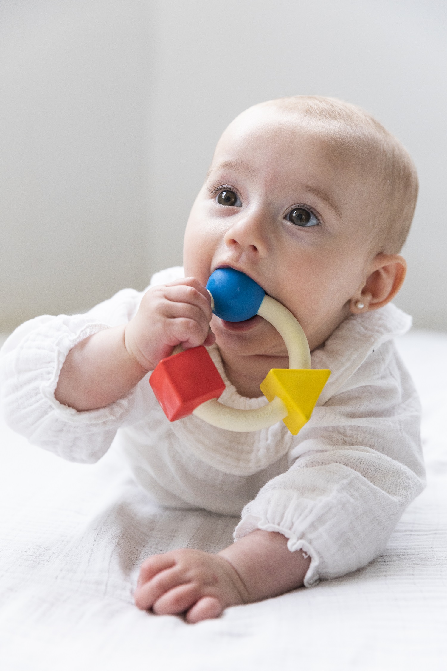 Прорезыватель грызунок OLI and CAROL TEETHING RING BASIC - фото 5