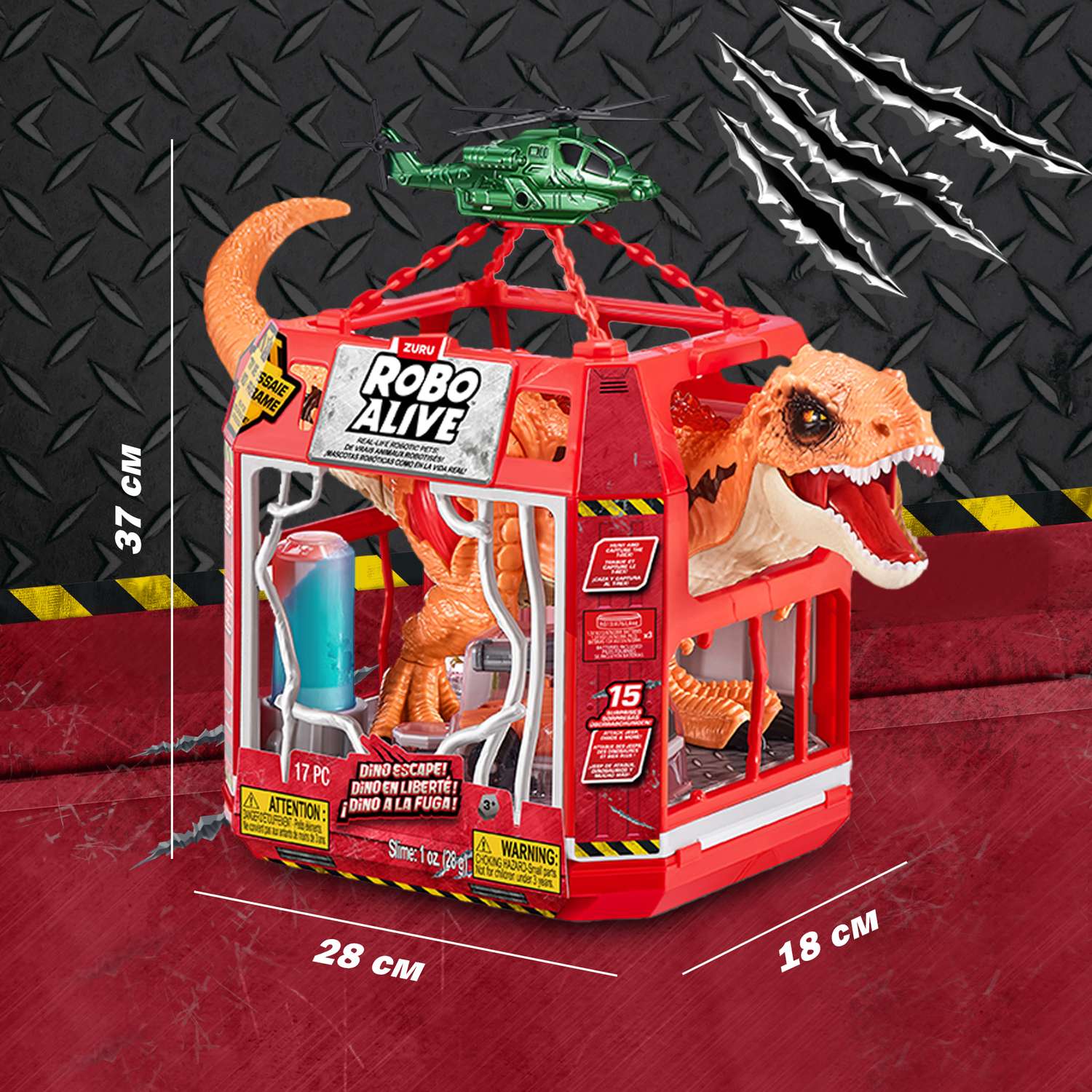 Игровой набор Zuru ROBO ALIVE Dino Escape - фото 3