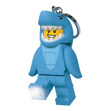 Брелок-фонарик LEGO Shark Suit Guy