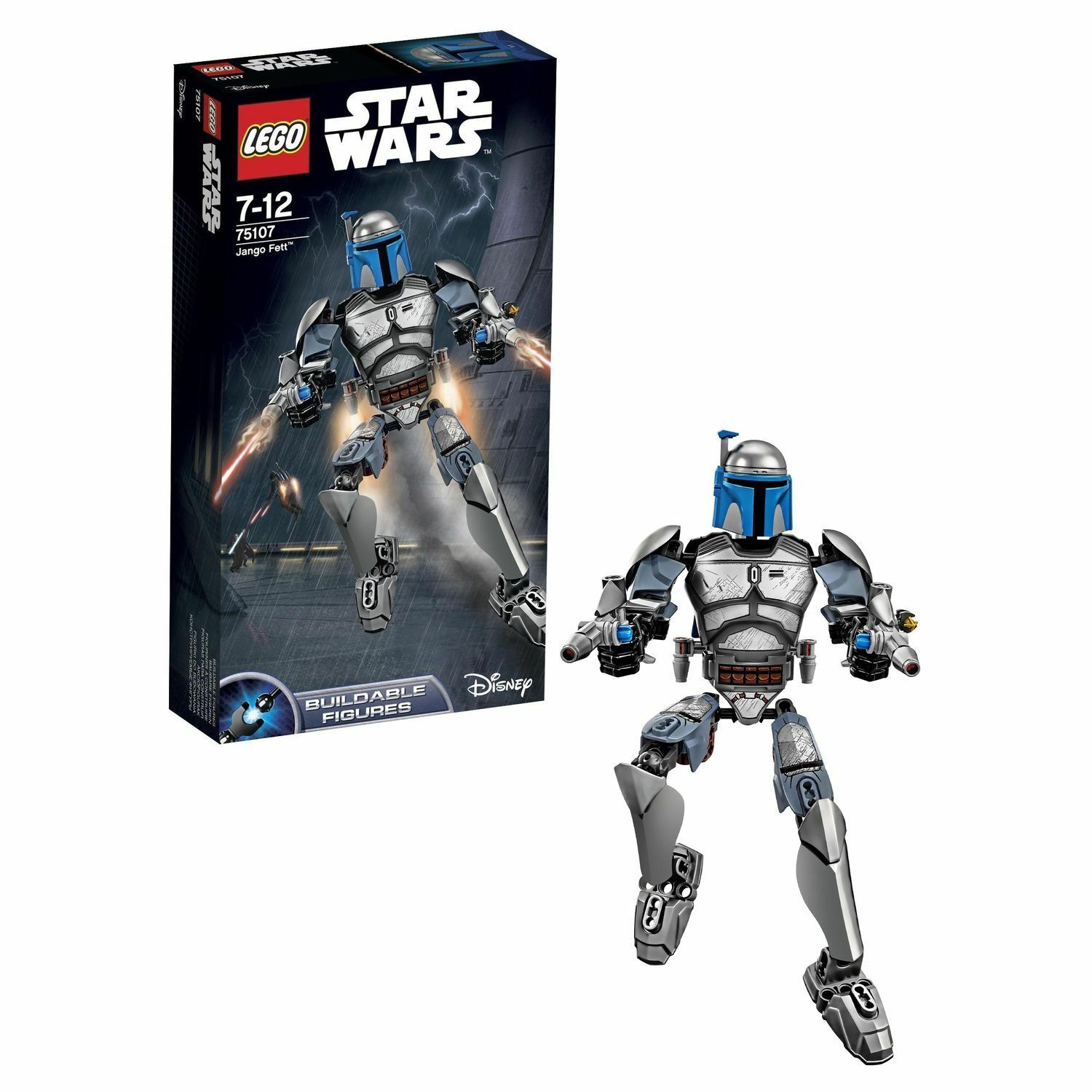 Конструктор LEGO Constraction Star Wars Jango Fett™ (75107) купить по цене  1499 ₽ в интернет-магазине Детский мир