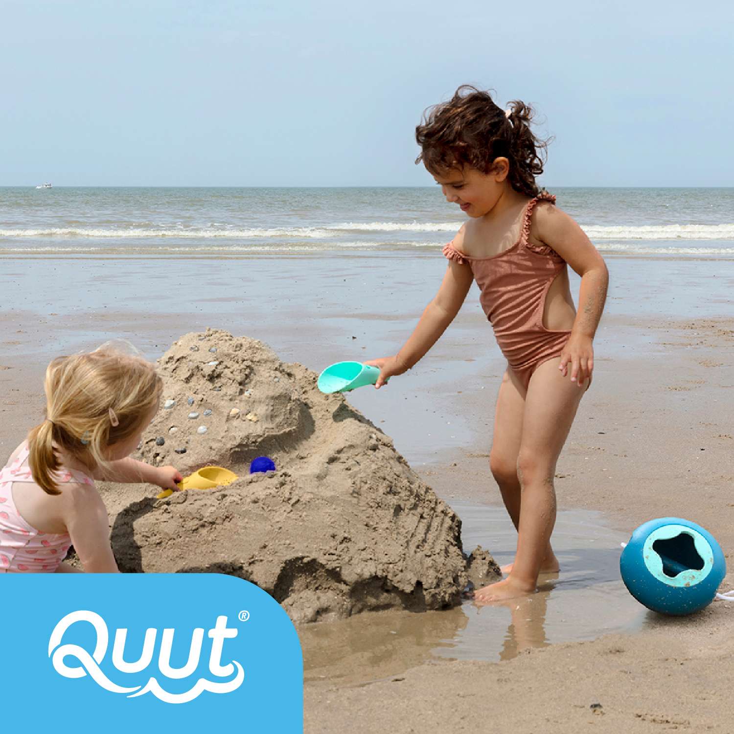 Пляжный набор QUUT Mini Ballo + Cuppi + сердечко SunnyLove в пляжном мешке - фото 5
