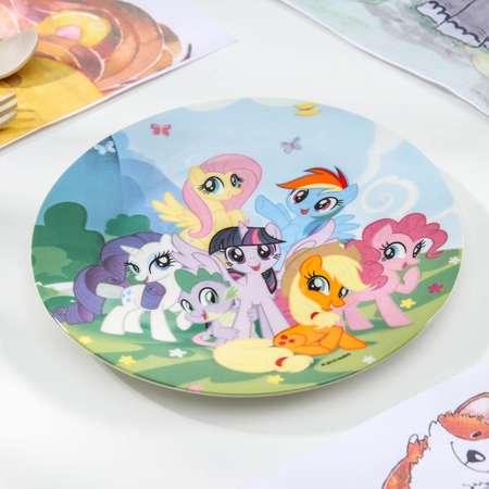 Набор посуды детский Hasbro My Little Pony кружка миска тарелка