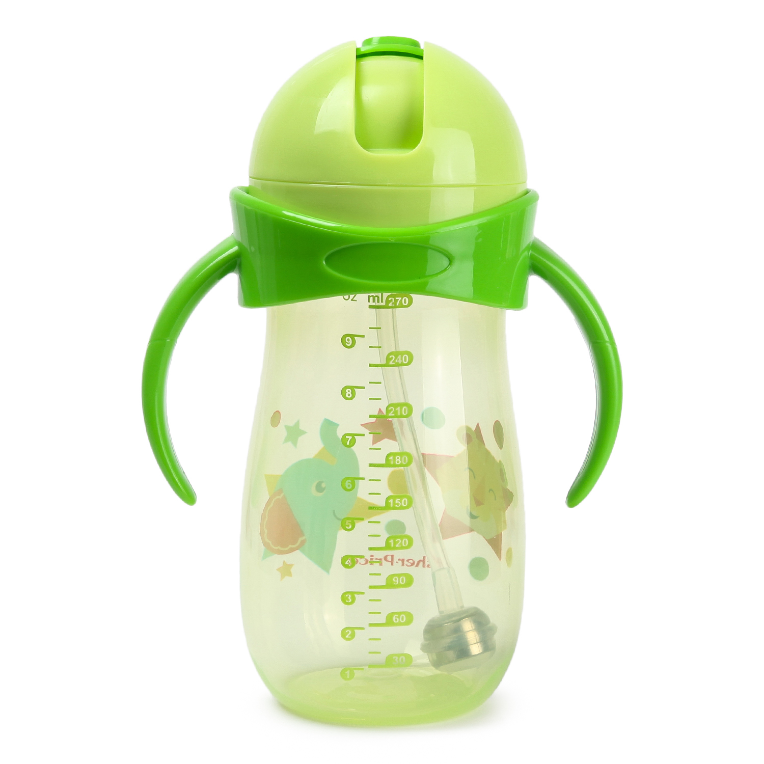 Поильник BabyGo Fisher Price 270мл Green СС-С1-1051 - фото 4