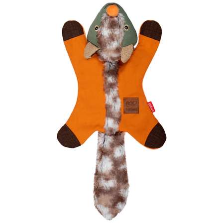 Игрушка для собак GiGwi Catch and Fetch Eco Лисичка с пищалкой 39см 85016