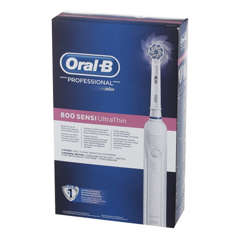 Электрическая зубная щетка ORAL-B PRO 800 D 16.524.3U - фото 5