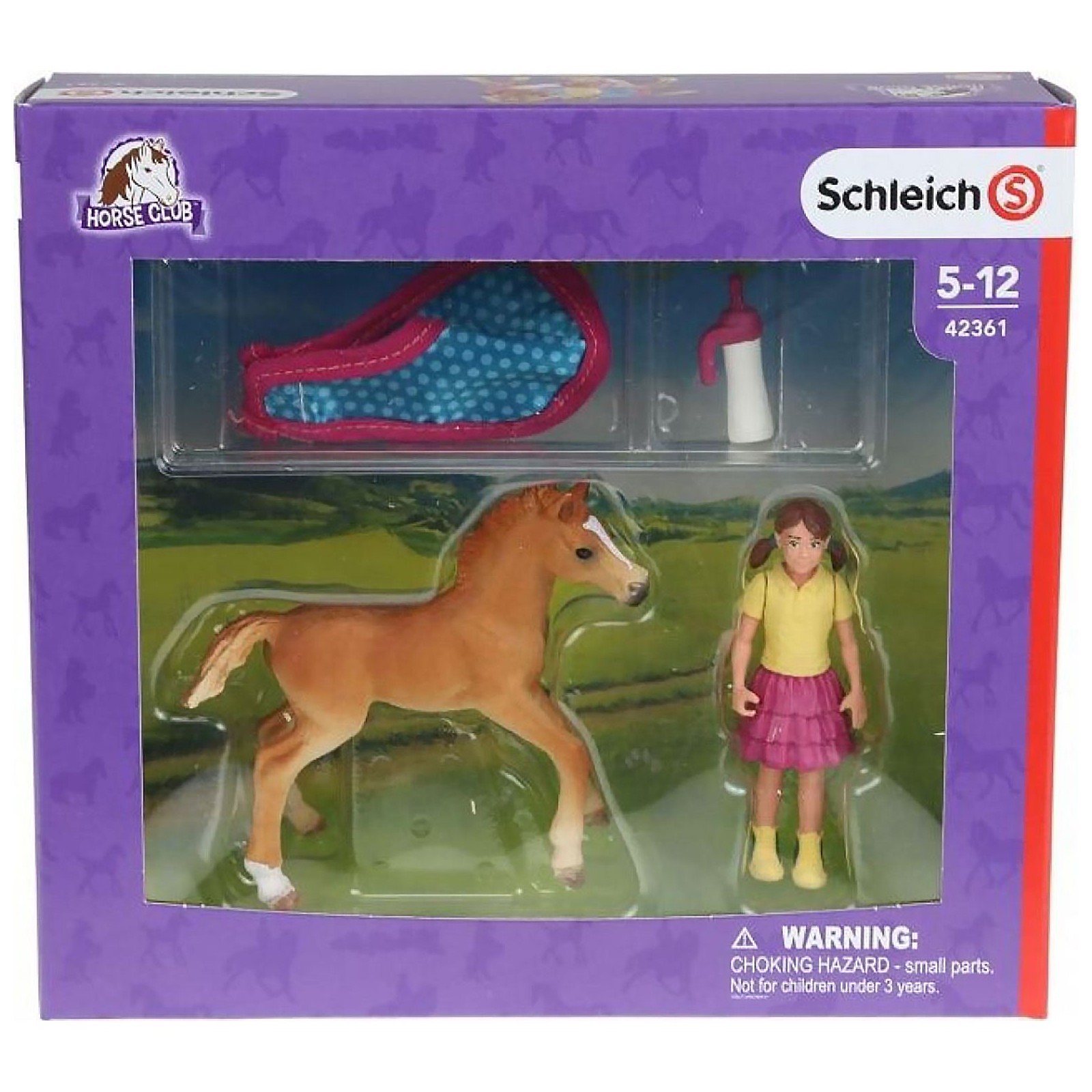 Фигурка SCHLEICH Жеребенок с одеялом - фото 6