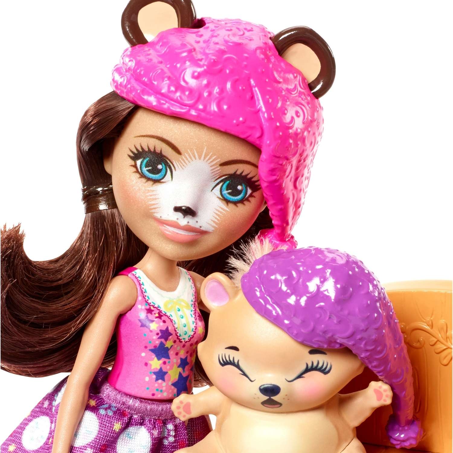 Набор игровой Enchantimals Кукла со зверюшкой Ведмедь Брен FRH46 FRH44 - фото 8