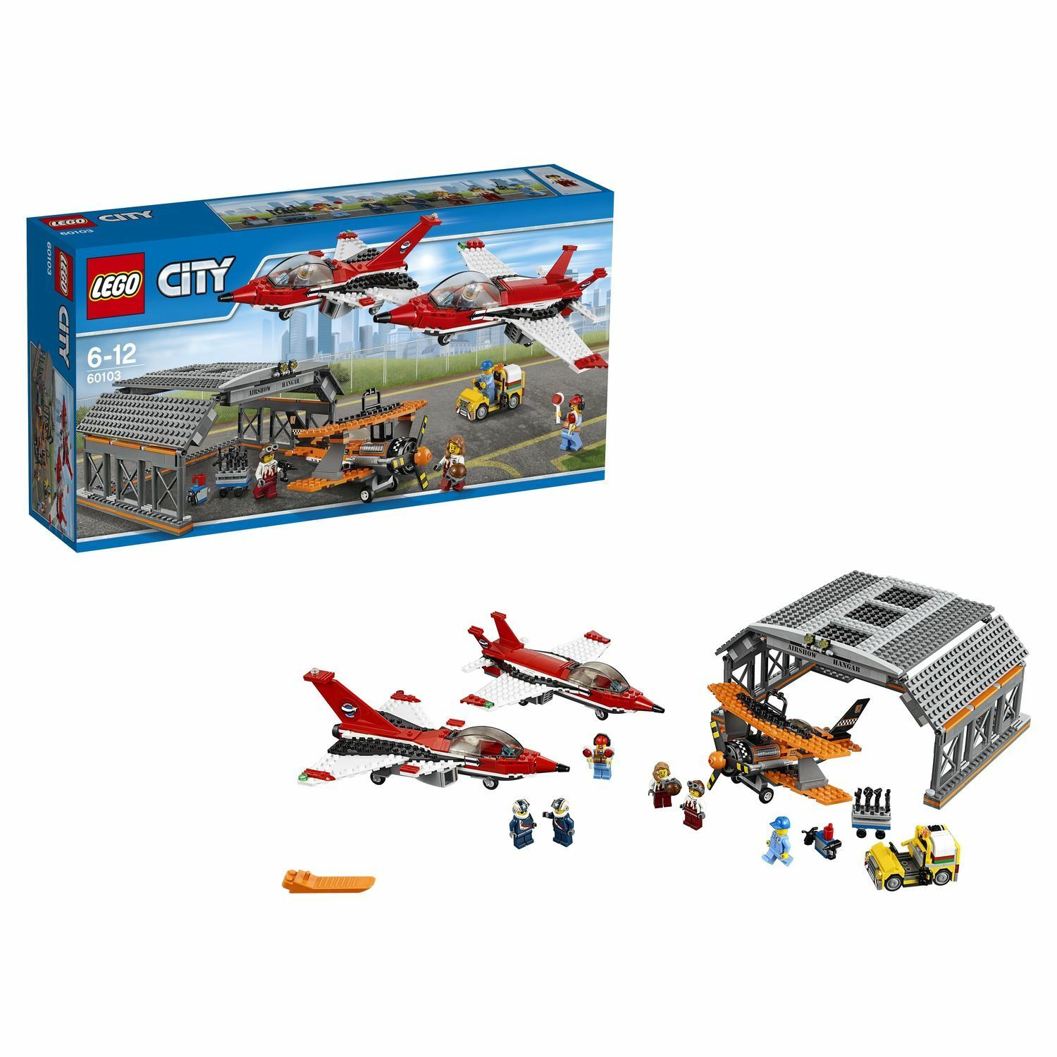 Конструктор LEGO City Airport Авиашоу (60103) купить по цене 5999 ₽ в  интернет-магазине Детский мир