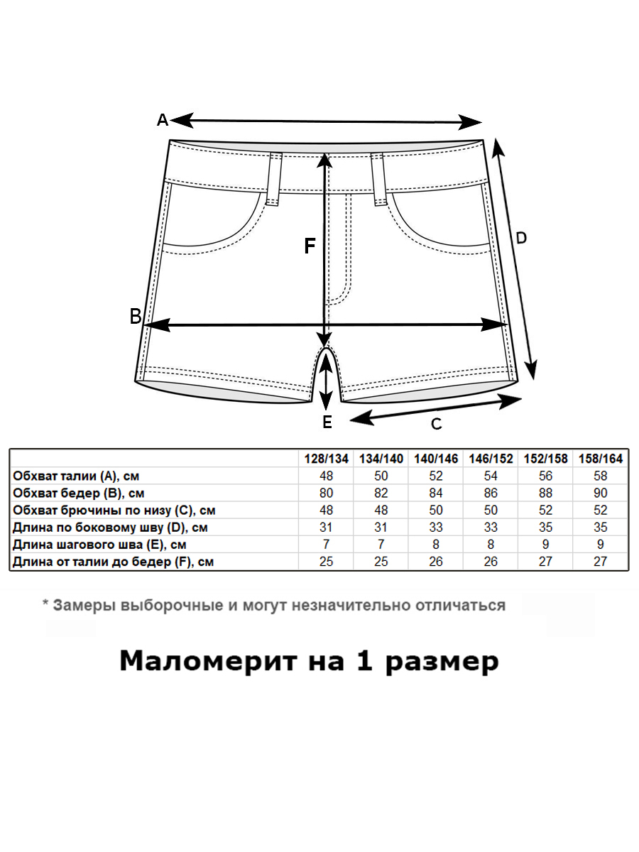 Юбка-шорты СИНИЙ МИР D8881-D63 - фото 2