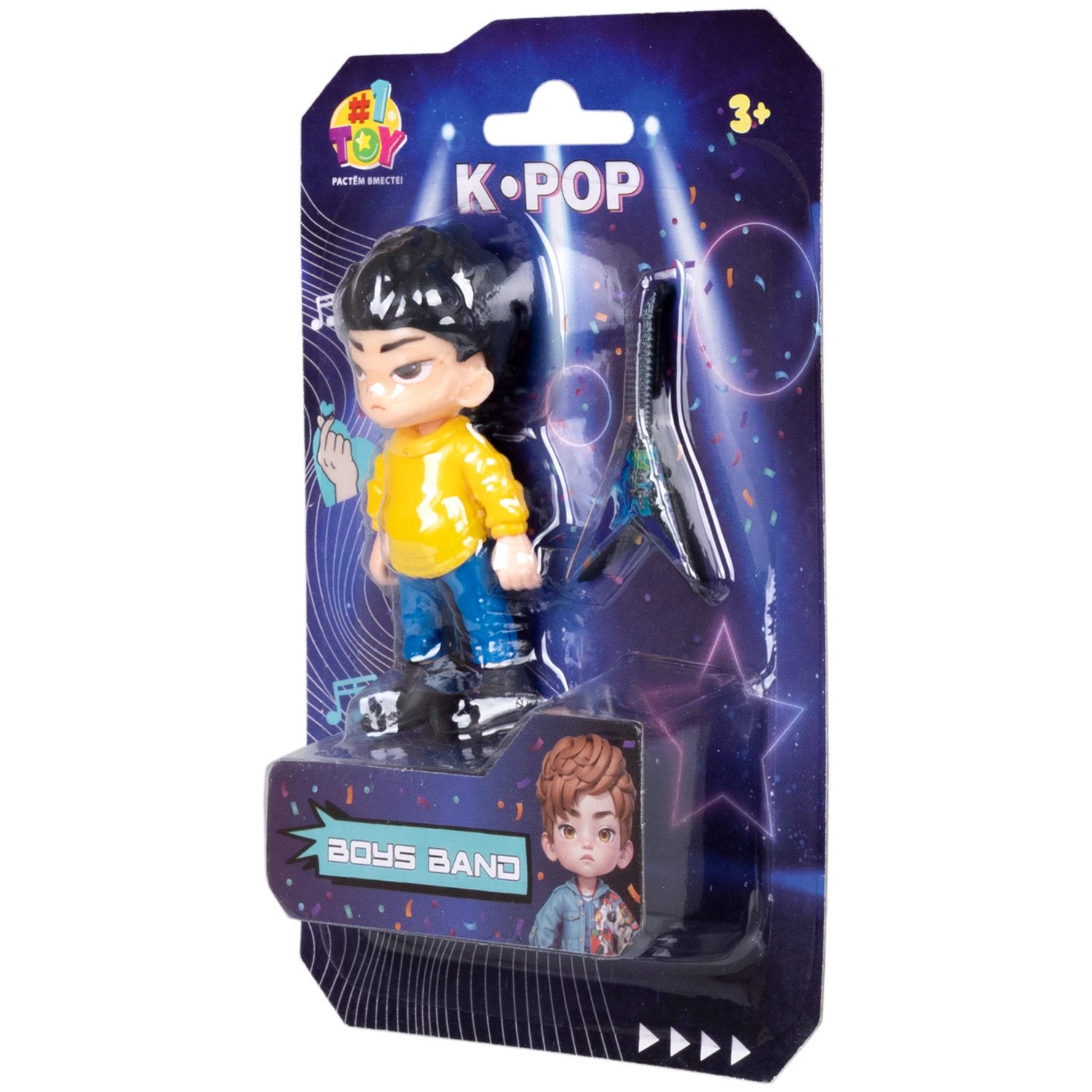 Игрушка сюрприз K-POP Boys band 1TOY Кукла для девочки маленькая фигурка аниме корейская с аксессуаром 1 шт. - фото 9